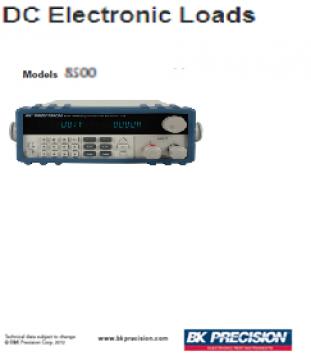 DC Electronic Loads Model: 8500