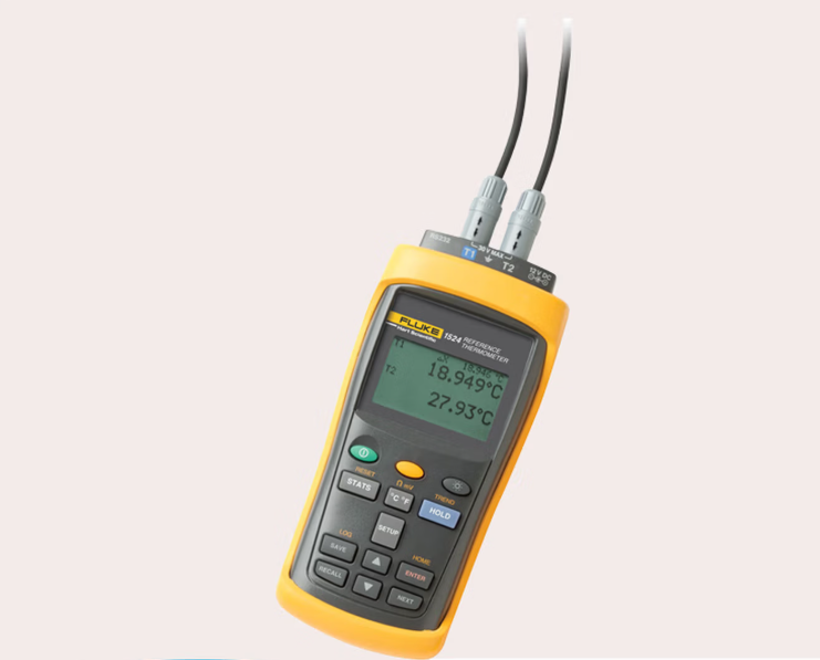 Fluke Calibration 1523/1524 Handheld Thermometer Readout