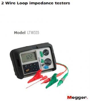 High current loop tester Model: LTW335
