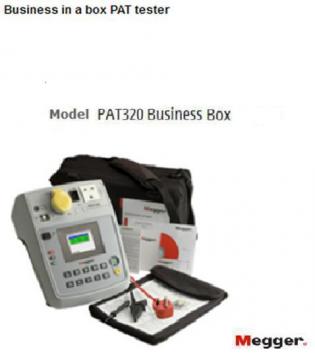 Business in a box PAT tester Model: PAT320 Business in a box