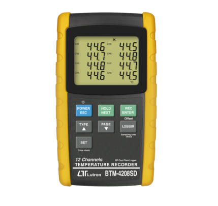 BTM-4208SD 12 channels TEMPERATURE RECORDER (12通道記憶溫度計)