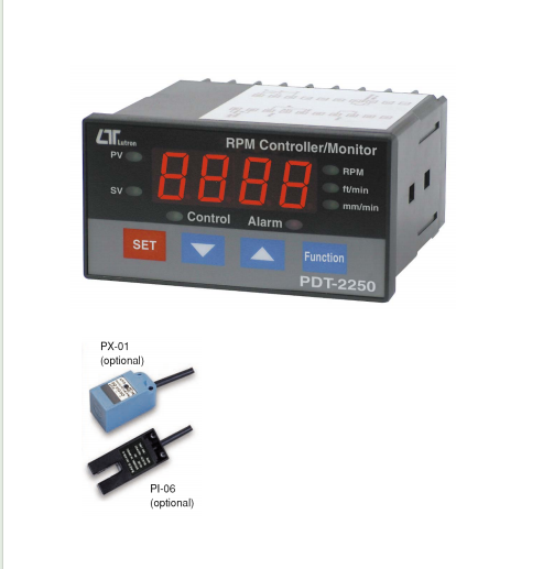 RPM CONTROLLER/MONITOR - Model: PDT-2250 轉速設定顯示錶