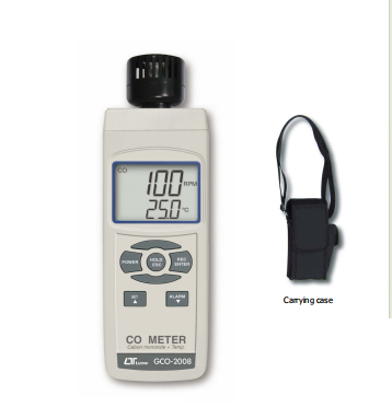 CO METER - Model: GCO-2008 一氧化碳偵測器