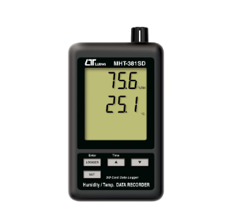 HUMIDITY/TEMP. DATA RECORDER - Model: MHT-381SD 記憶式溫濕度計+記錄器