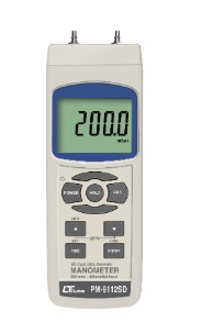 MANOMETER 200 mbar - Model: PM-9112SD 壓力/差壓紀錄器/差壓計