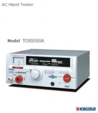AC Hipot Tester Model: TOS5050A
