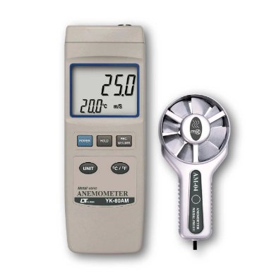 metal vane ANEMOMETER Model : YK-80AM 金屬葉輪風速儀/風速計