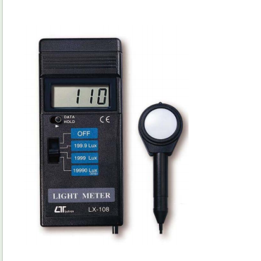 LIGHT METER Model : LX-108 照度計
