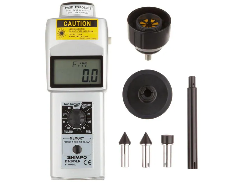 SHIMPO DT205LR 組合式LCD轉速表 - Image 2