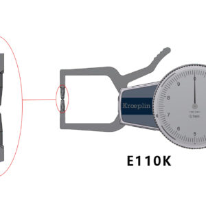 Alternative view of E110K 針盤式外部測量計