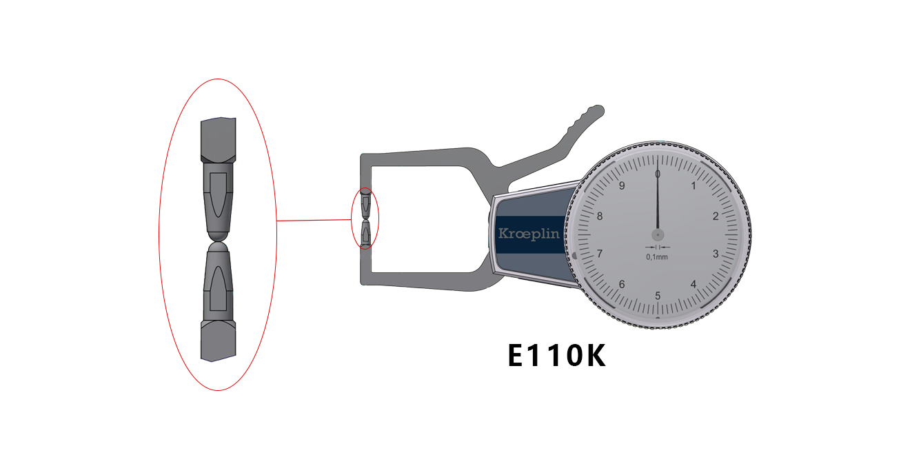 E110K 針盤式外部測量計 - Image 2