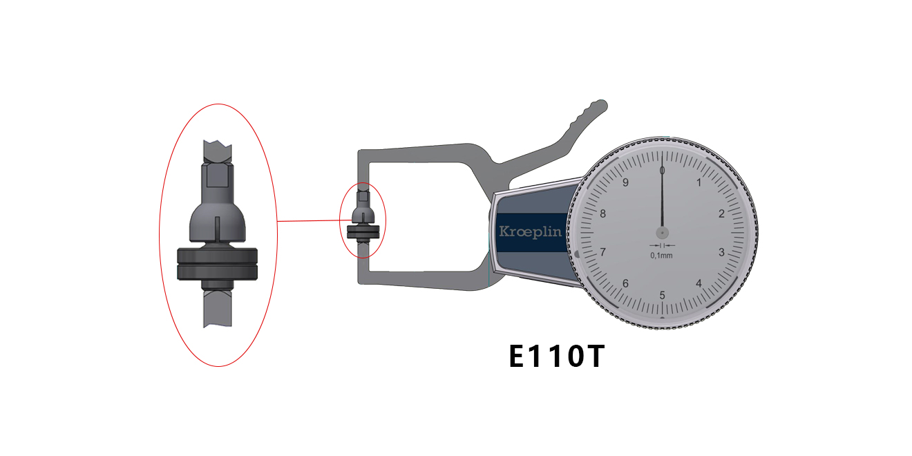 E110K 針盤式外部測量計 - Image 5